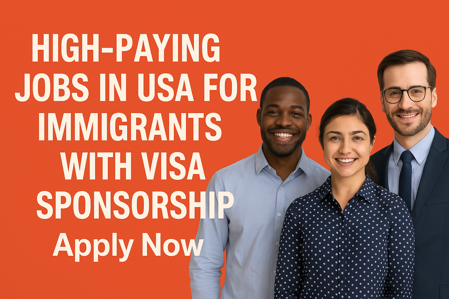 High Paying Jobs In USA For Immigrants With Visa Sponsorship