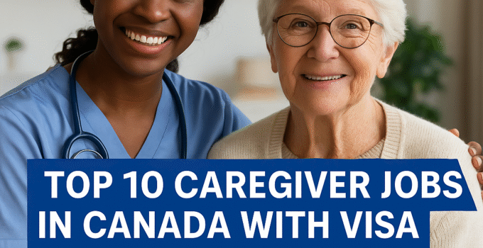 Top 10 Caregiver Jobs in Canada with Visa Sponsorship – Apply Now