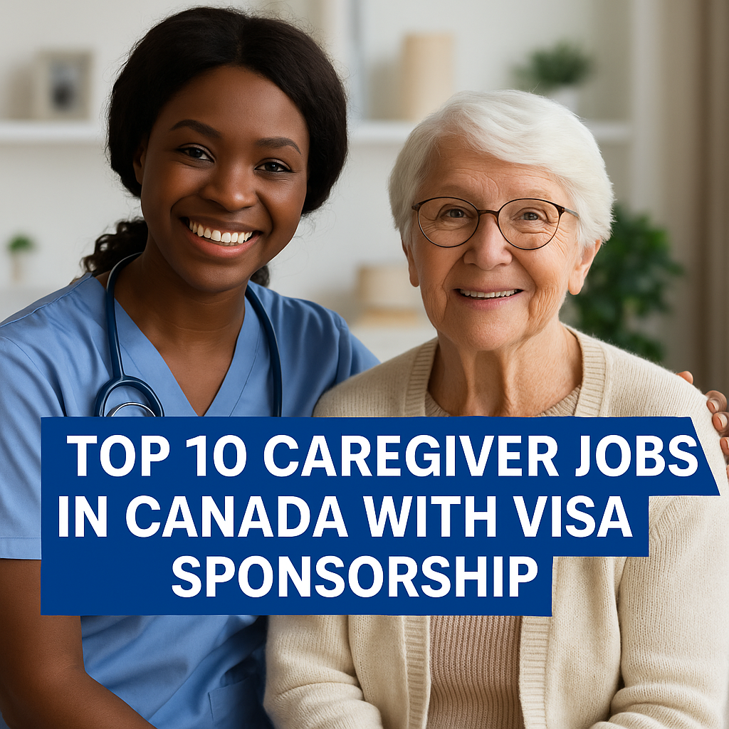 Top 10 Caregiver Jobs in Canada with Visa Sponsorship – Apply Now