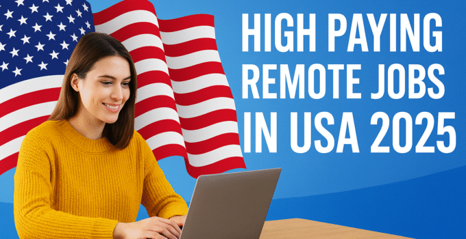 High Paying Remote Jobs in USA You Can Apply for Today