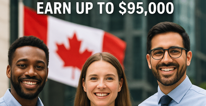 CANADA Visa Sponsorship Jobs Paying Up to $95,000 – Apply Now